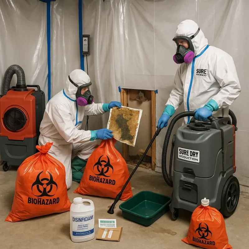 Contaminated Water Handling Protocols process in Timber Lake, SD