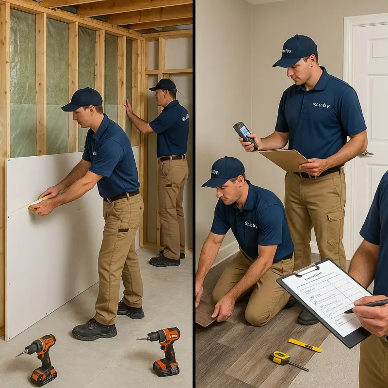 Repairs and Reconstruction process in Timber Lake, SD